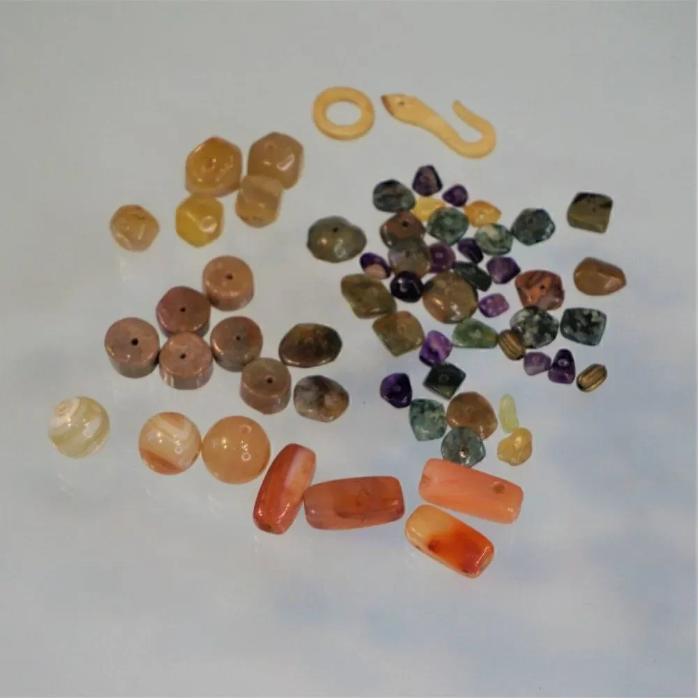 Craft Loose Beads Natural Polished Gemstones Various Shapes Sizes Colors